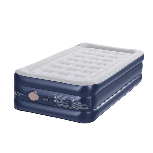 Weisshorn Air Mattress Single Inflatable Bed 46cm Air bed Cube.