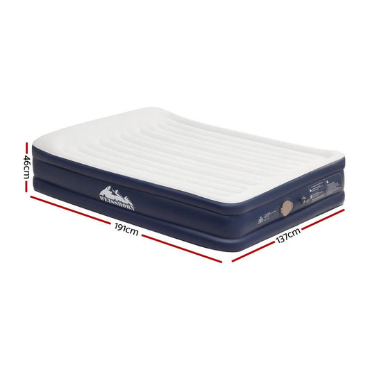 Weisshorn Air Mattress Double Inflatable Bed 46cm Air bed.