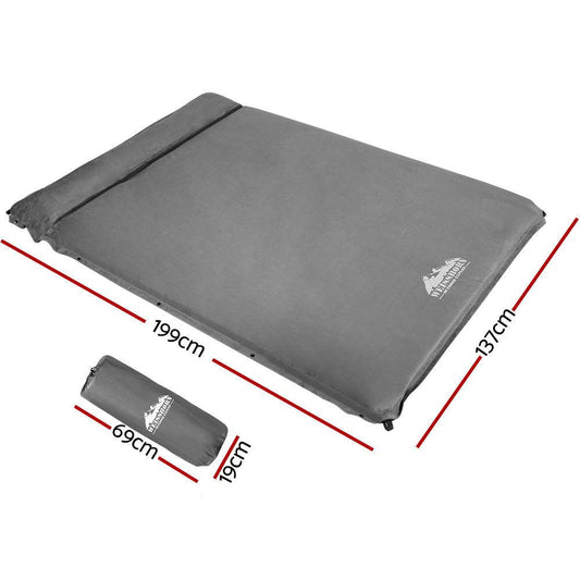 Weisshorn Self Inflating Mattress - Grey.