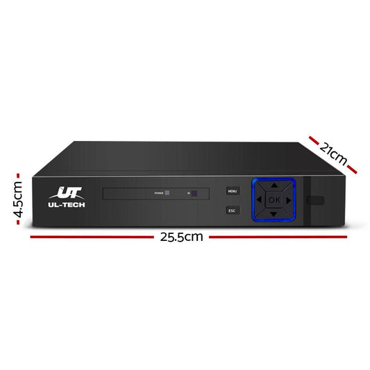 UL-tech 4CH DVR 1080P 5in1 CCTV Video Recorder.
