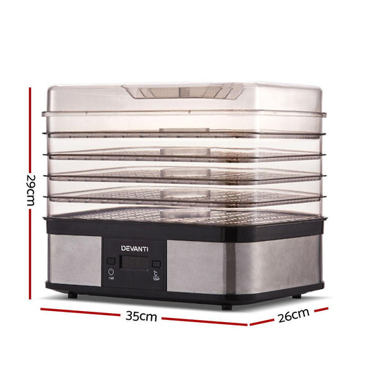 Devanti 5 Trays Food Dehydrator.