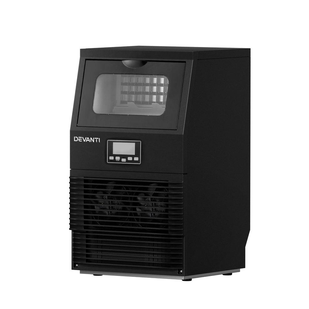 Devanti Commercial Ice Maker Cube Machine 30kg.