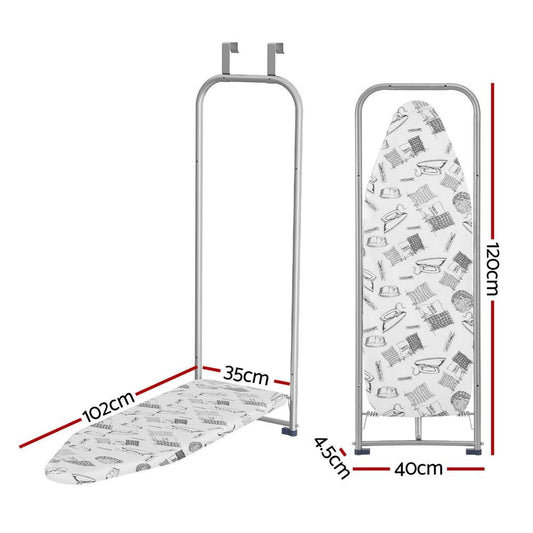Artiss Ironing Board Wall Mounted Foldable White.