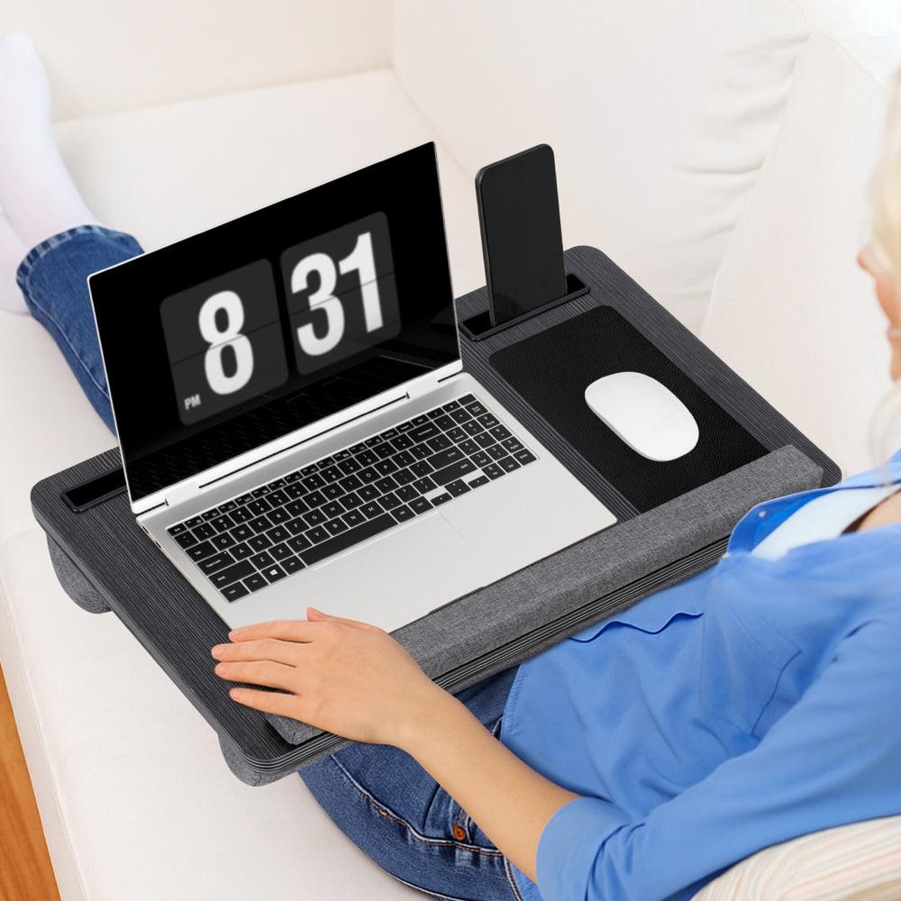 Artiss Lap Desk Laptop DeskS Portable w/ Wrist-rest Phone Slot Mouse Pad 55CM.