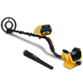 Metal Detector 180MM Deep Sensitive Waterproof Pinpointer Treasure Hunter Yellow.