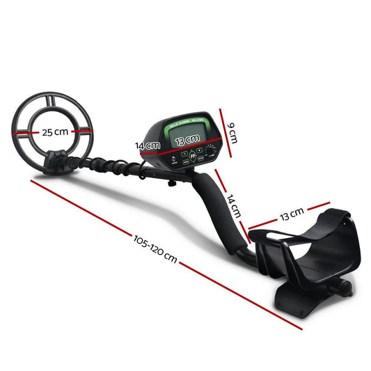 Metal Detector 220MM Deep Sensitive Waterproof Treasure Hunter Gold Digger.