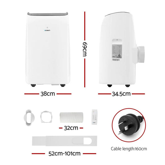 Devanti 12000BTU Portable Air Conditioner.
