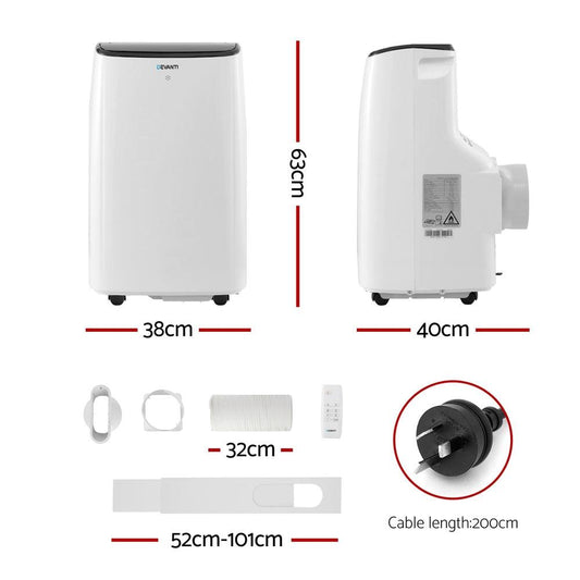 Devanti Portable Air Conditioner WiFi 7000BTU.