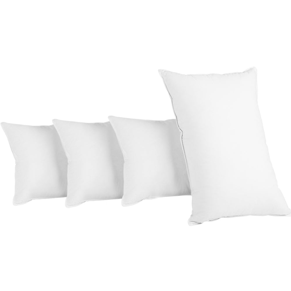 Giselle Bedding 4 Pack Bed Pillow Family Hotel 48X73CM.