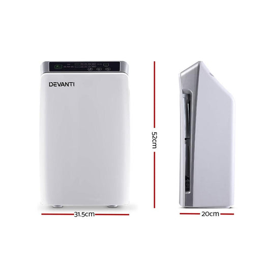 Devanti Air Purifier 4 Stage HEPA Filter.