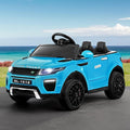 Rigo Kids Electric Ride On Car SUV Range Rover-inspired Toy Cars Remote 12V Blue.