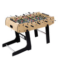 4FT Soccer Table Foosball Football Game Home Family Party Gift Playroom Foldable.