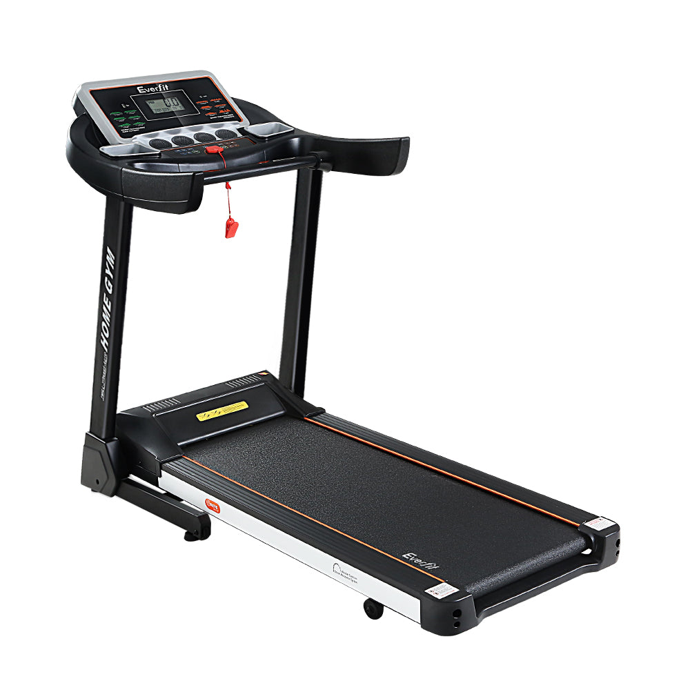 Everfit Treadmill Electric Auto Level Incline Home Gym Fitness Exercise 450mm.