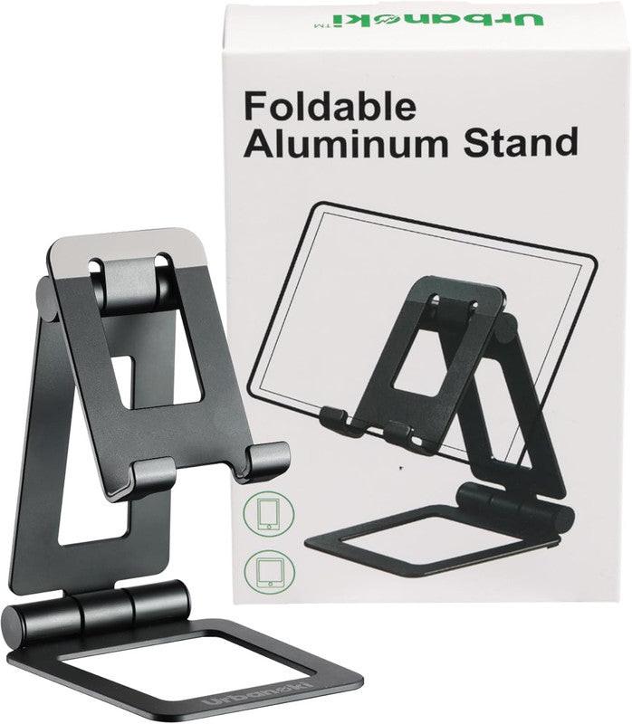 Urbanoki Portable Phone Tablet Stand Dual Folding Desk Travel Cradle Dock.