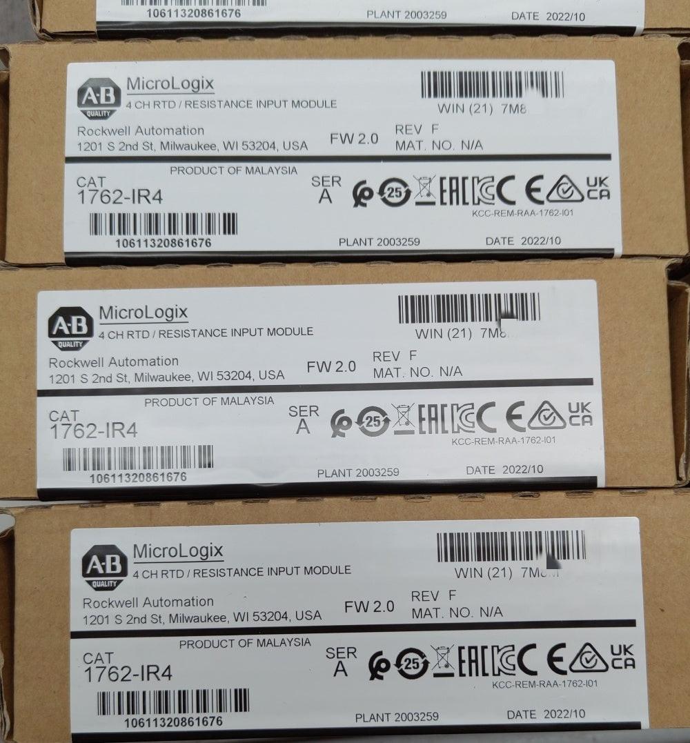 1PCS New Allen-Bradley 1762-IR4 MicroLogix 1200 RTD Input Module Fast Shipping.