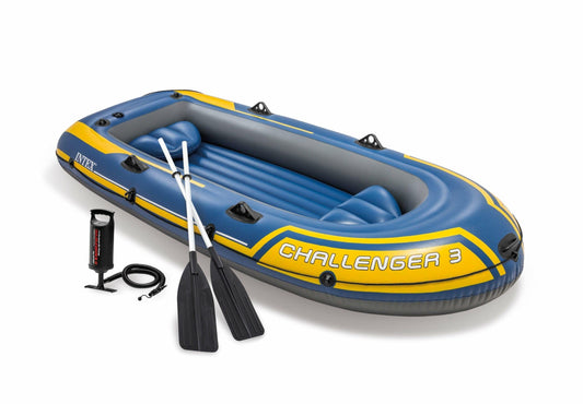 Intex Challenger 3 Boat Set 68370.