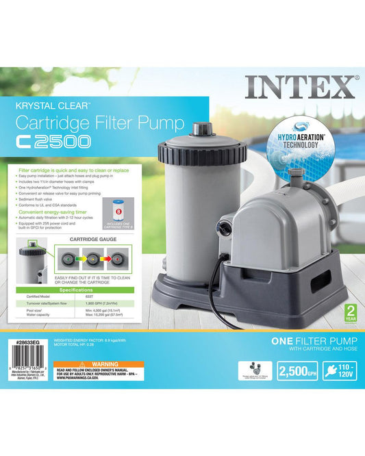 Intex Pool PUMP and FILTER 9463/h C2500 28634.