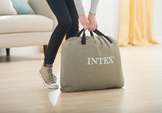 Intex Single (Twin) Deluxe Air Bed 46cm 64412.