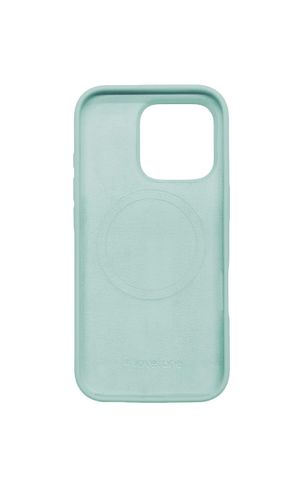 Lovefone Genuine Liquid Silicone Case iPhone 13 Pro Turquoise.