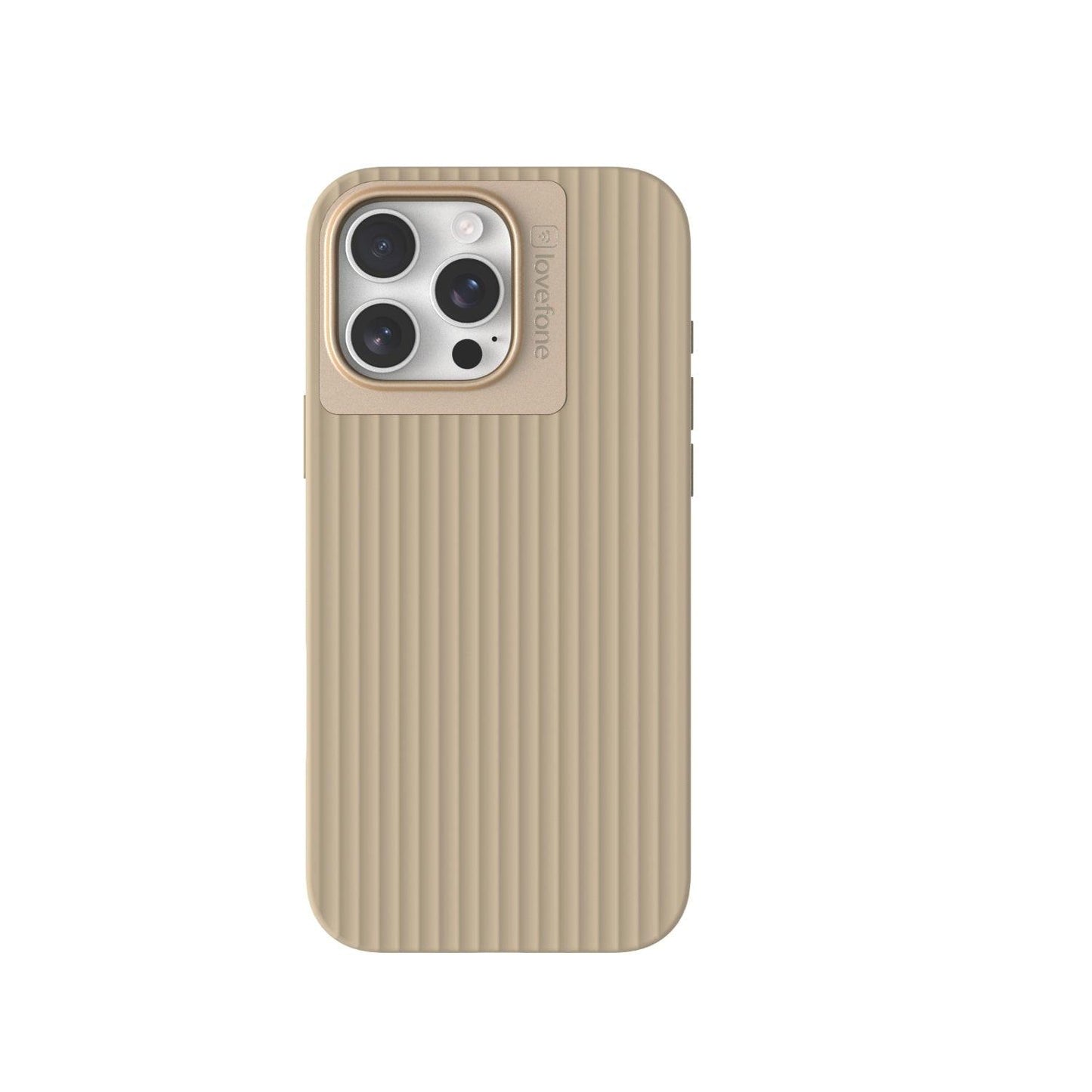 Lovefone Suitcase Case iPhone 16 Pro Latte Landing.