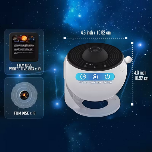 12-in-1 Constellation and Planetary arium Projector - USB power supply, modern space-themed night light with aurora effect, suitable for bedrooms, suitable for teenagers and adults, adjustable display Settings.