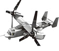 Christmas gift US Osprey Tiltrotor Aircraft Building Blocks Set, 460 Pieces Military Transport Model Kit for Kids Aged 6+ & Enthusiastsï¼Osprey tiltrotor aircraftï¼.