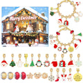 Christmas DIY Jewelry & Craft Advent Calendar(M-17L,20*17*1.1).