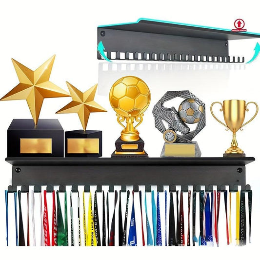 Iron Medal Display Rack Sports Wall Hanger.