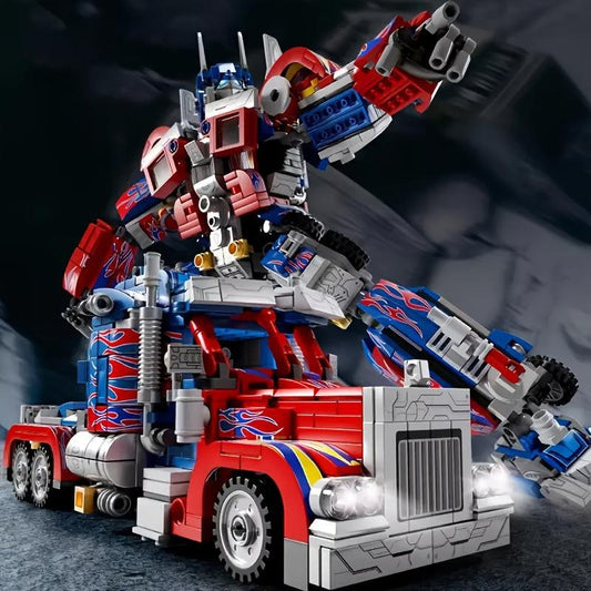 2-in-1 Transforming Car Building Toys for Teens.