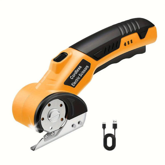 Cordless Electric Fabric Cutter with USB Rechargeable.