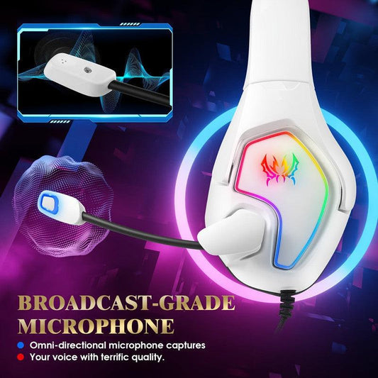 Stereo Gaming Headset for PS4 PS5 Xbox RGB 7.1.