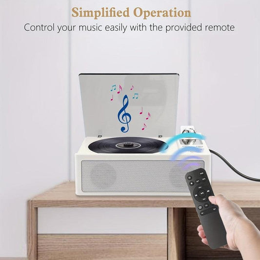 CD Player with Wireless Speaker & FM Radio.