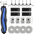 19 PCS Accessories for ECOVACS DEEBOT T50 PRO Omni Robot Vacuum Cleaner.