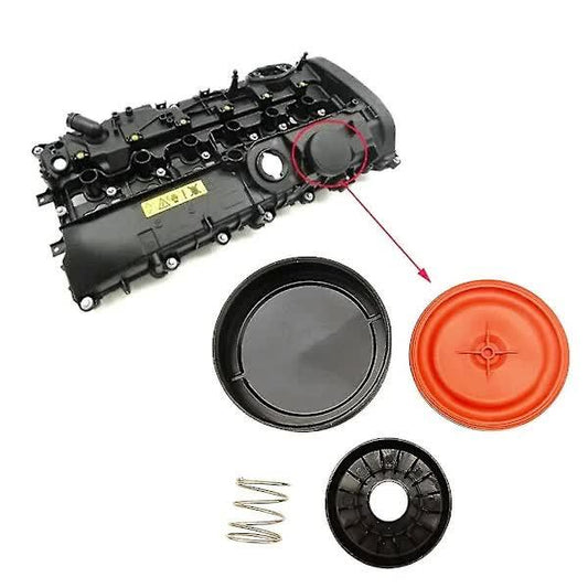 B58 PCV Valve Cover Diaphragm Replacement Part 11127645173 Compatible with BMW 3.0L Engine.