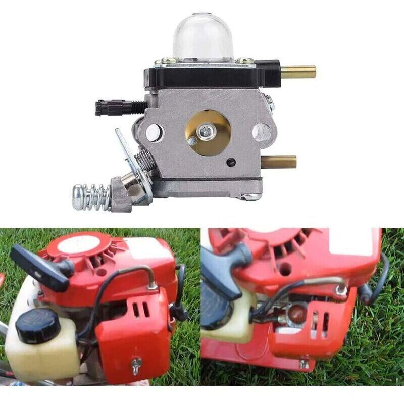 Mantis Tiller Parts Carburetor C1U-K54A with Air Filter Repower Kit for Mantis 2-Stroke 7222 7222E 7222M 7225 7230 7234 7240 7920 7924,.
