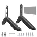 Universal TV Stand with Screws Easy Installation Tabletop Stand for TVs Compatible withSamsung LG TCL Vizio Hisense.