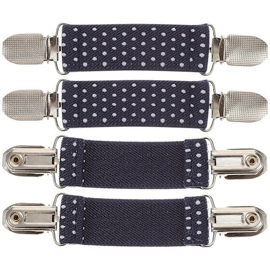 Kids Mitten Clips 4-Pack, Non-Slip Winter Glove Holders for Kids, Compatible with Jarx.