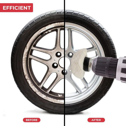 Drill Polishing Pad 6 pcs - Polishing Discs For Metal, Aluminum, Stainless Steel, Chrome, Glass And Diy Projects - 6.
