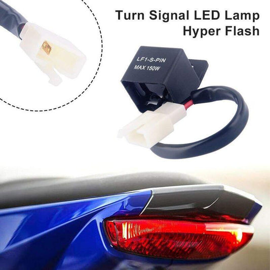 2 Pin 12V LED Flasher Relay For Car And Motorcycle.