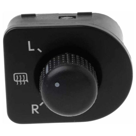 Side Mirror Switch Push Button Switch For Side Mirrors Adjustment Knob Mirror Control Switch 1J1959565F Fits Passat B5.