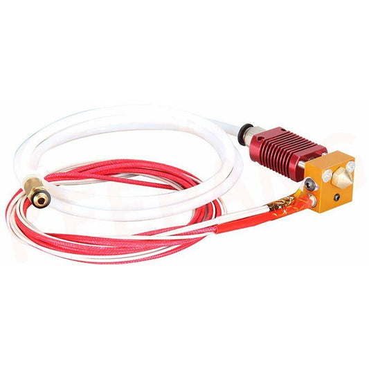 3D Printer Nozzle Kit Mk8 Hotend Kit Compatible With Alfawise U20 U30 Creality Ender 3 Assembled Mk8 Extruder Hot End.