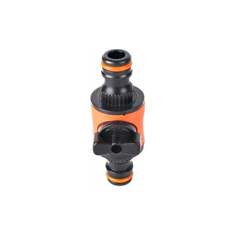 2 pcs Garden Hose Quick Connectors Gardening Fittings Quick Connectors For Water Hoses Double Nipple With Switch Valve