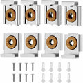 Wall Mount Mirror Bracket, Mirror Holders, Adjustable Wall Mount Mirror Clip Mirror Clamp, For Wall Mirror For