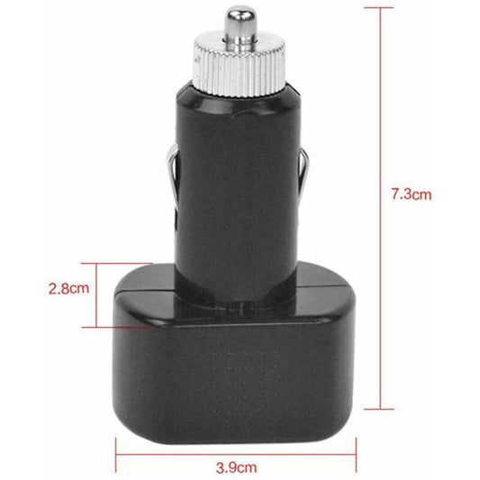 Voltmeter Battery Tester Auto Car Truck Caravan 12V 24V Cigarette Lighter
