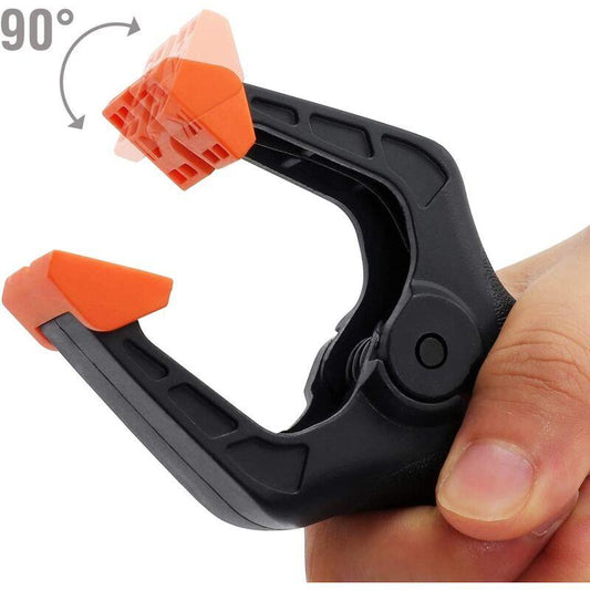 Plastic Spring Clamps, 8 Pieces, Opening Up To 25.4Mm, Clamp For Decoration, Woodworking And Photography Studio.