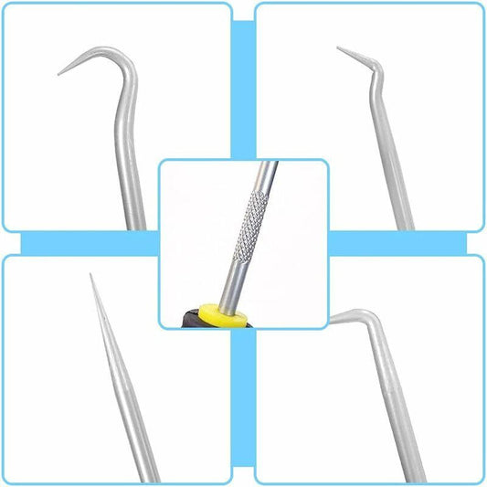 8 pcs Long Short Hook Set Car Hose Removal Tool Oil Seal Puller O-Ring Hook Vacuum Pipe Trim Car Tool.