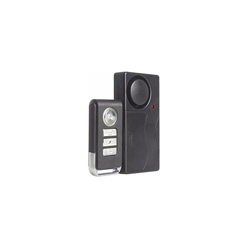 Wireless Vibration Alarm, Anti-Theft For Bicycle/Motorcycle/Car/Vehicles/Door/Window, 110Db Sound (Remote Control.