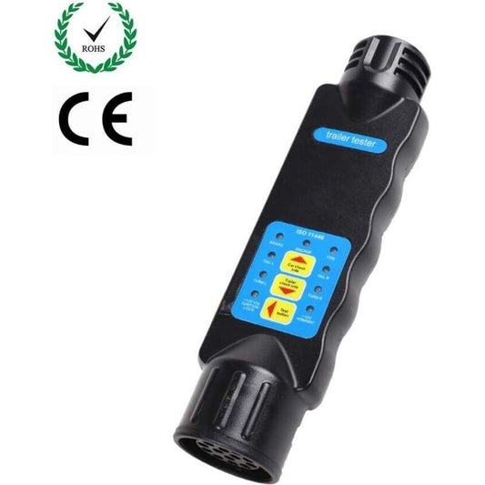 13 Pin Trailer Tester, 13 Pin Car Trailer Tester, 12V Trailer Tester 13 Pin Lights Wiring Circuit Diagnostic Tools (13.