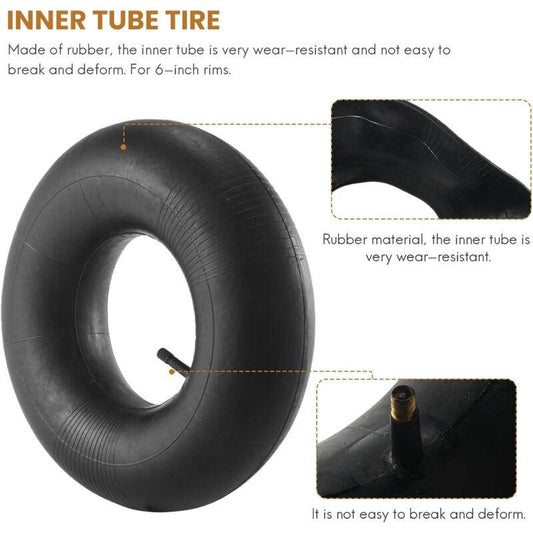 15X6.00-6 Tube Set Lawn Tire Tube 15X6X6 Tr13 Lawn Mower Tractor.