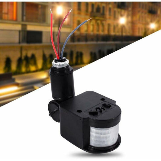 Outdoor LED Motion Sensor Switch 90250V 180 Degree Security Infrared Pir Motion Sensor Detector Wall Light Switch.
